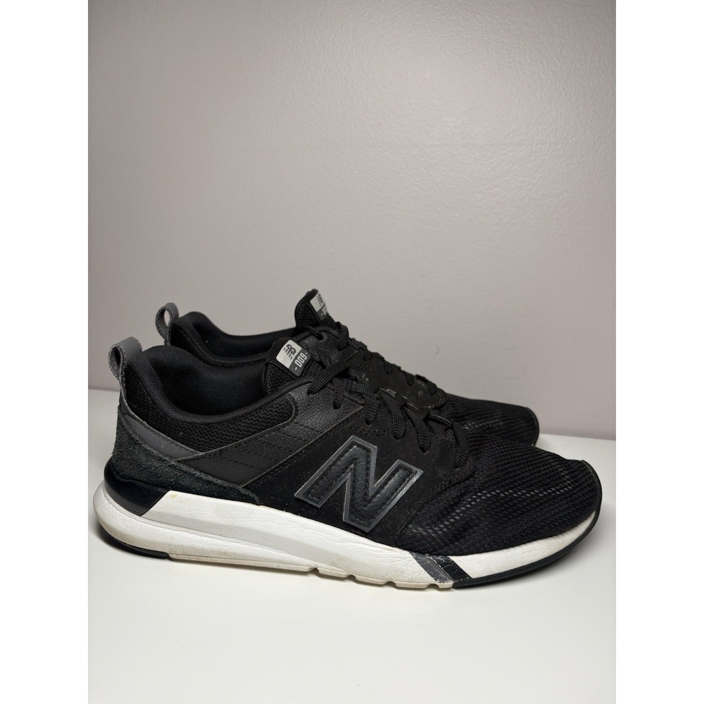 New Balance Mens 009 V1 MS009MB1 Black Running Shoes Sneakers - Size 10